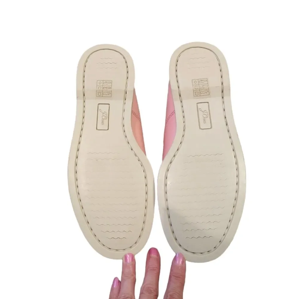 J. Crew Leather Boat Loafer Shoes